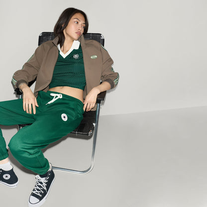 Converse Kadın Yeşil Polo Yaka T-shirt