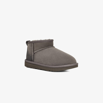 Ugg Classic Ultra Mini Çocuk Gri Bot