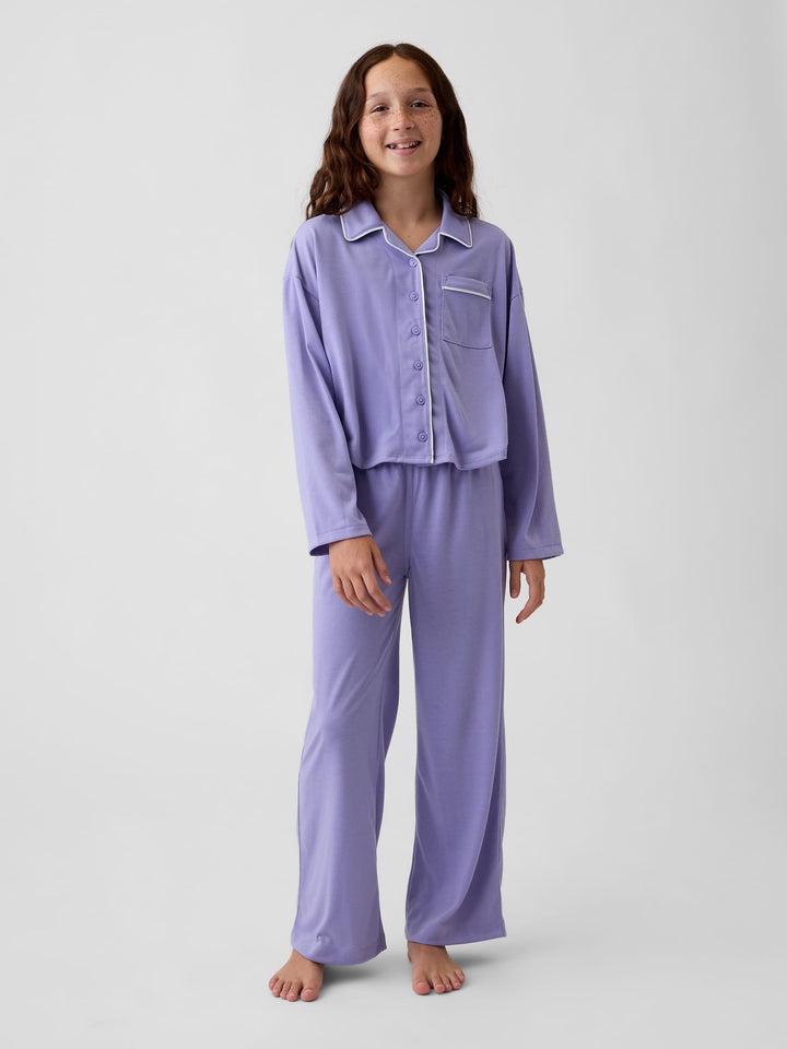 Lila Recycled Pijama Takımı