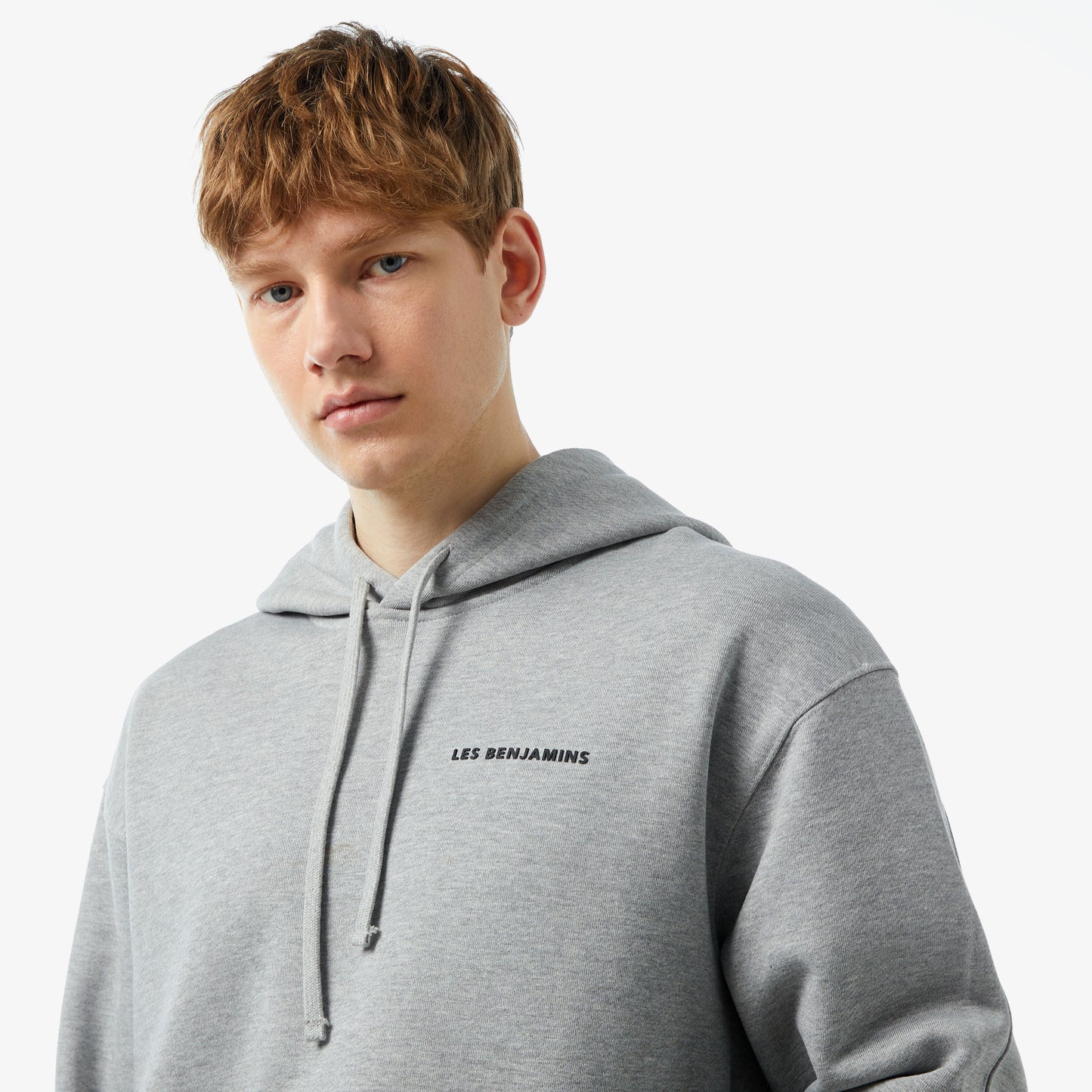 Les Benjamins 403 Erkek Gri Sweatshirt