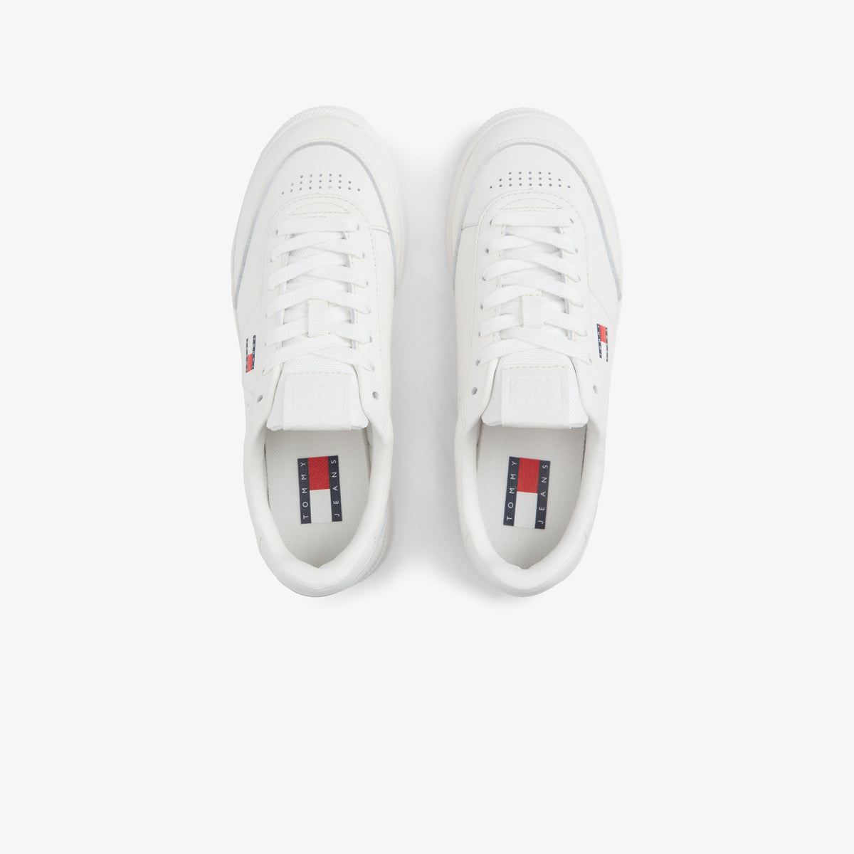 Tommy Hilfiger The Greenwich Edge Leather Kadın Bej Spor Ayakkabı