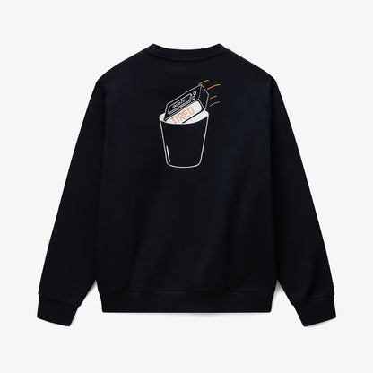 Napapijri B-sol C Erkek Siyah Sweatshirt