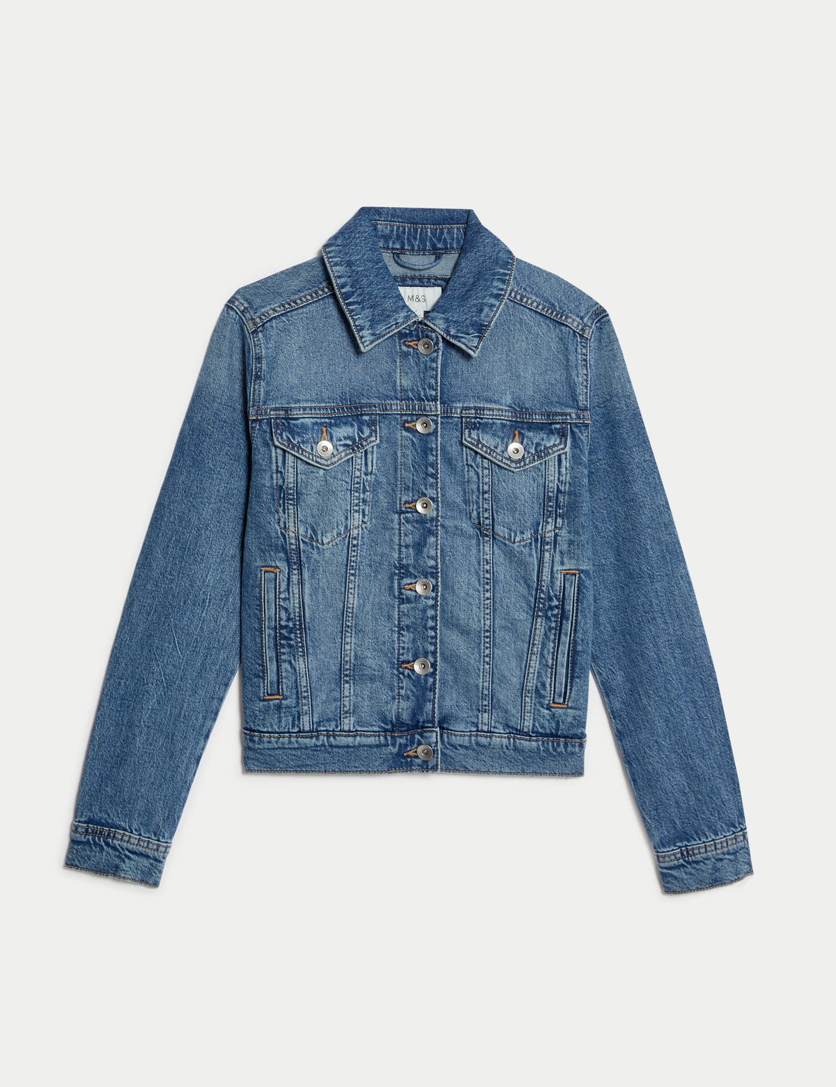 Regular Fit Denim Ceket