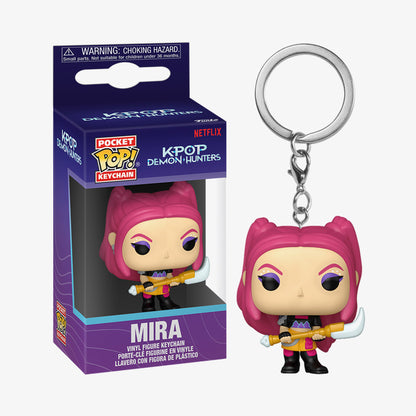 Funko Pocket Pop! Animation: Kpop Demon Hunters Mira Unisex Renkli Figür