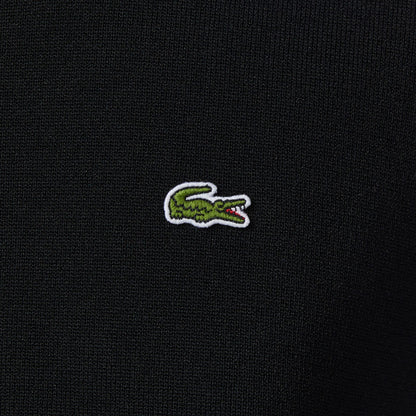 Lacoste Relaxed Fit Kadın Siyah Süveter