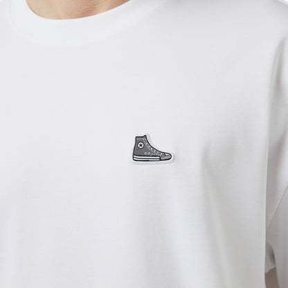 Converse Regular Fit Erkek Beyaz T-shirt