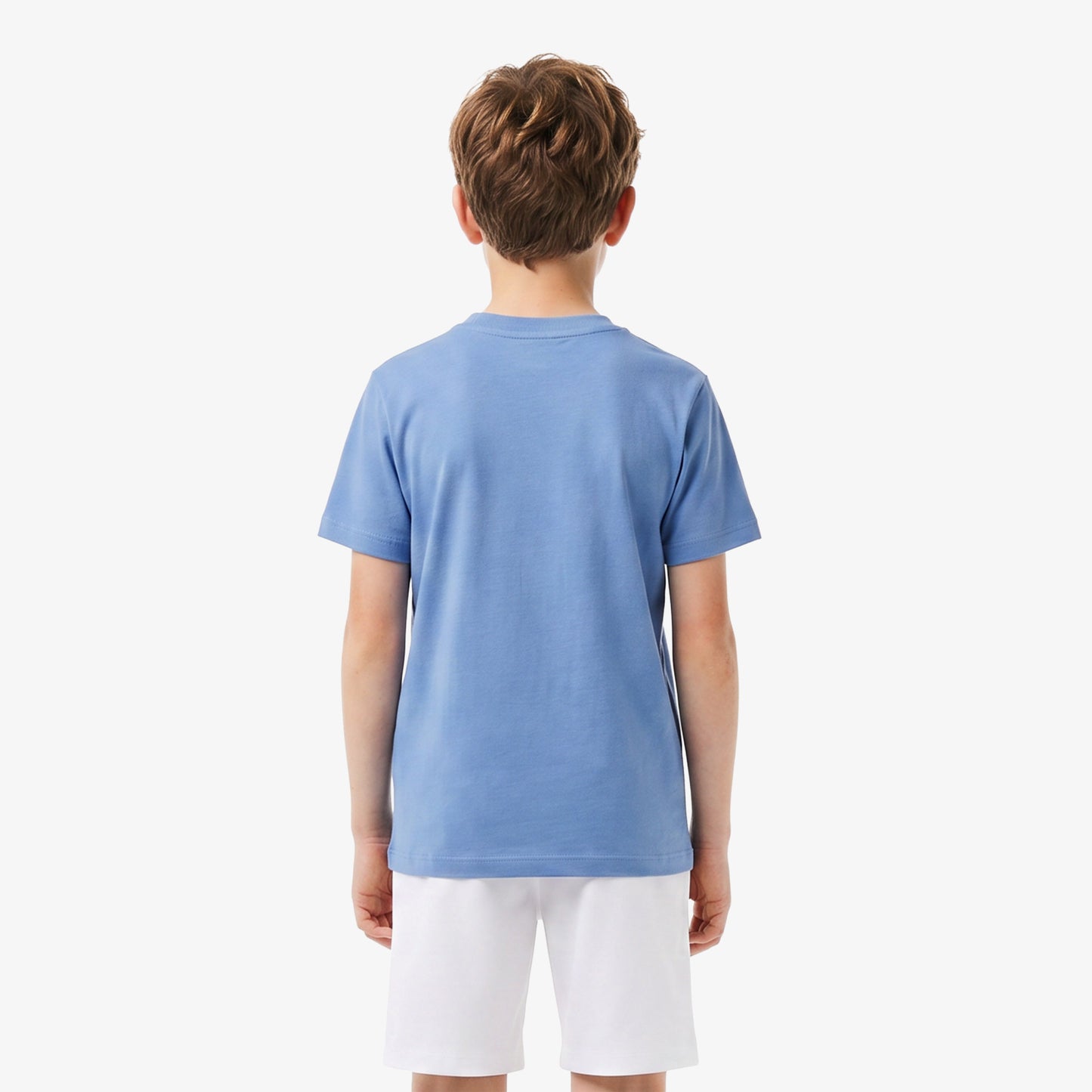 Lacoste Bisiklet Yaka Çocuk Lacivert T-shirt