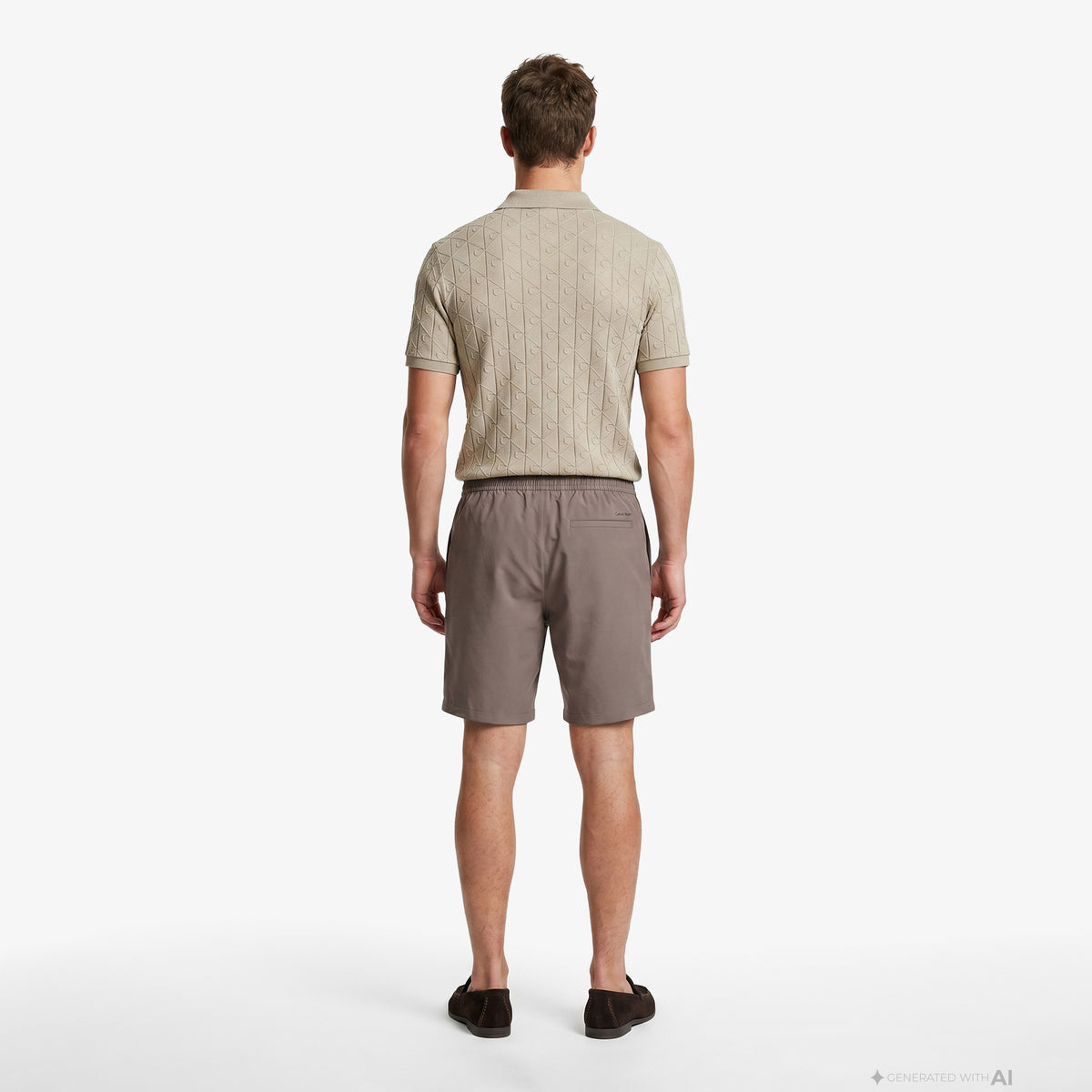 Calvin Klein Liyosel Pull On Modal Erkek Kahverengi Şort