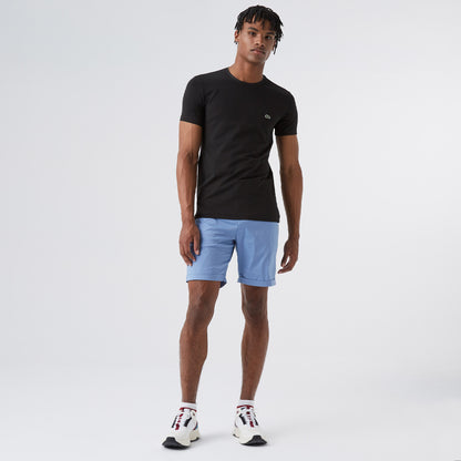 Lacoste Erkek Slim Fit Bisiklet Yaka Siyah T-shirt