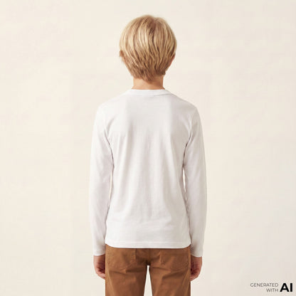Lacoste Classic Çocuk Beyaz T-shirt
