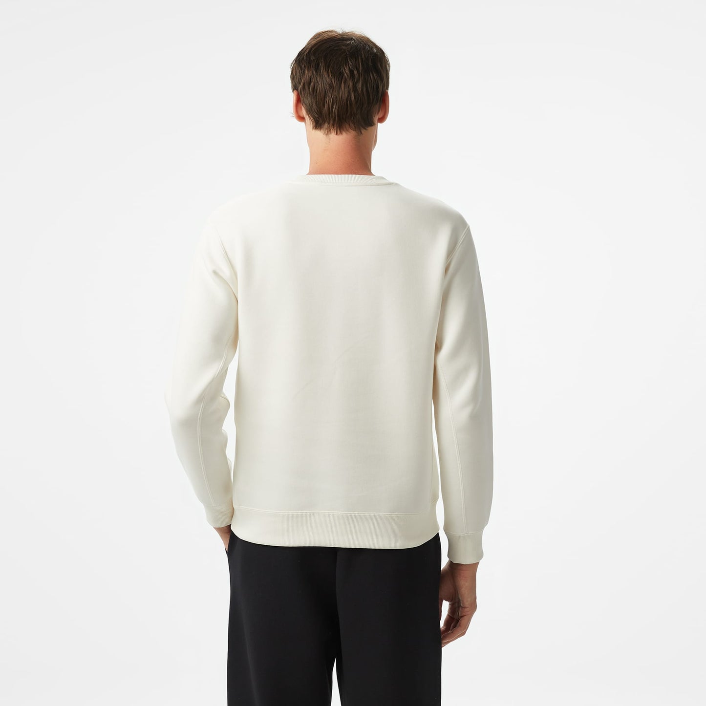 Anta Sports Club Erkek Beyaz Sweatshirt