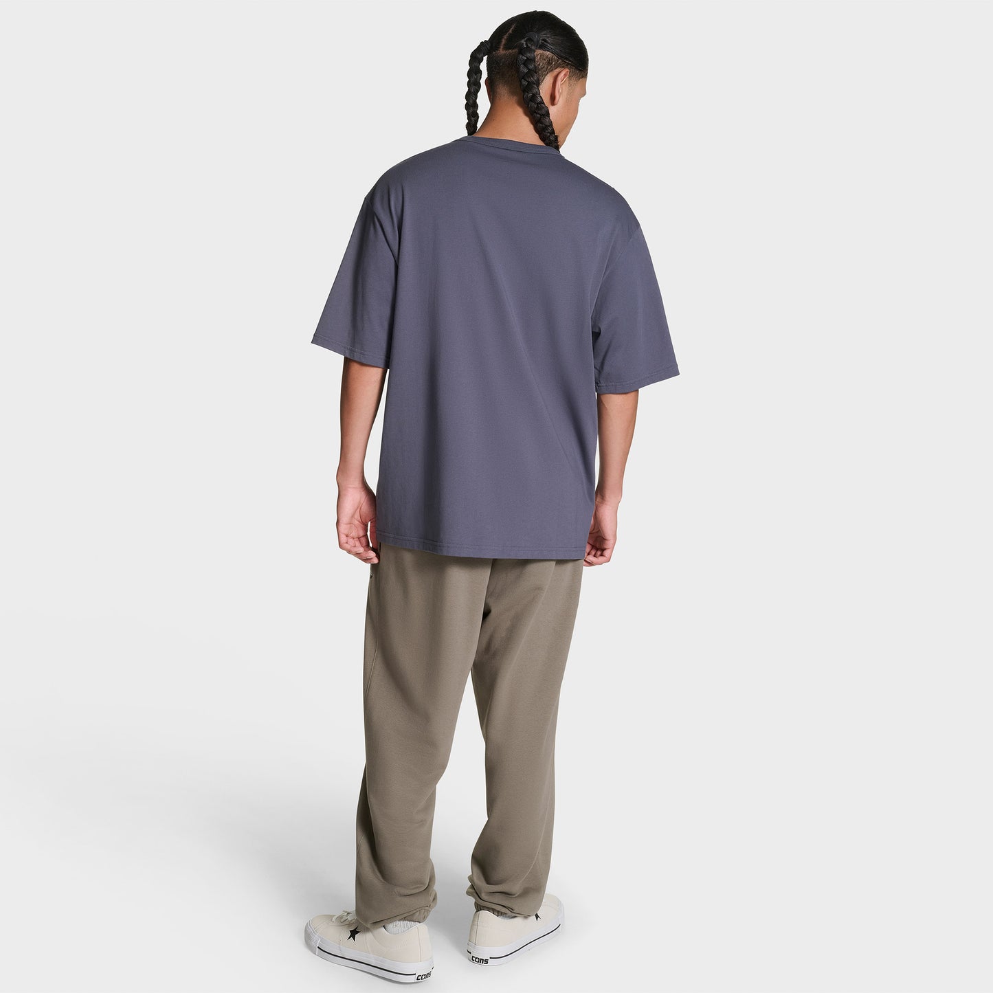 Converse Cons Erkek Lacivert Loose Fit T-shirt