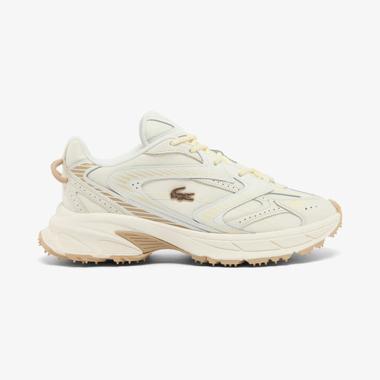 Lacoste L003 Neo Shot Erkek Krem Spor Ayakkabı