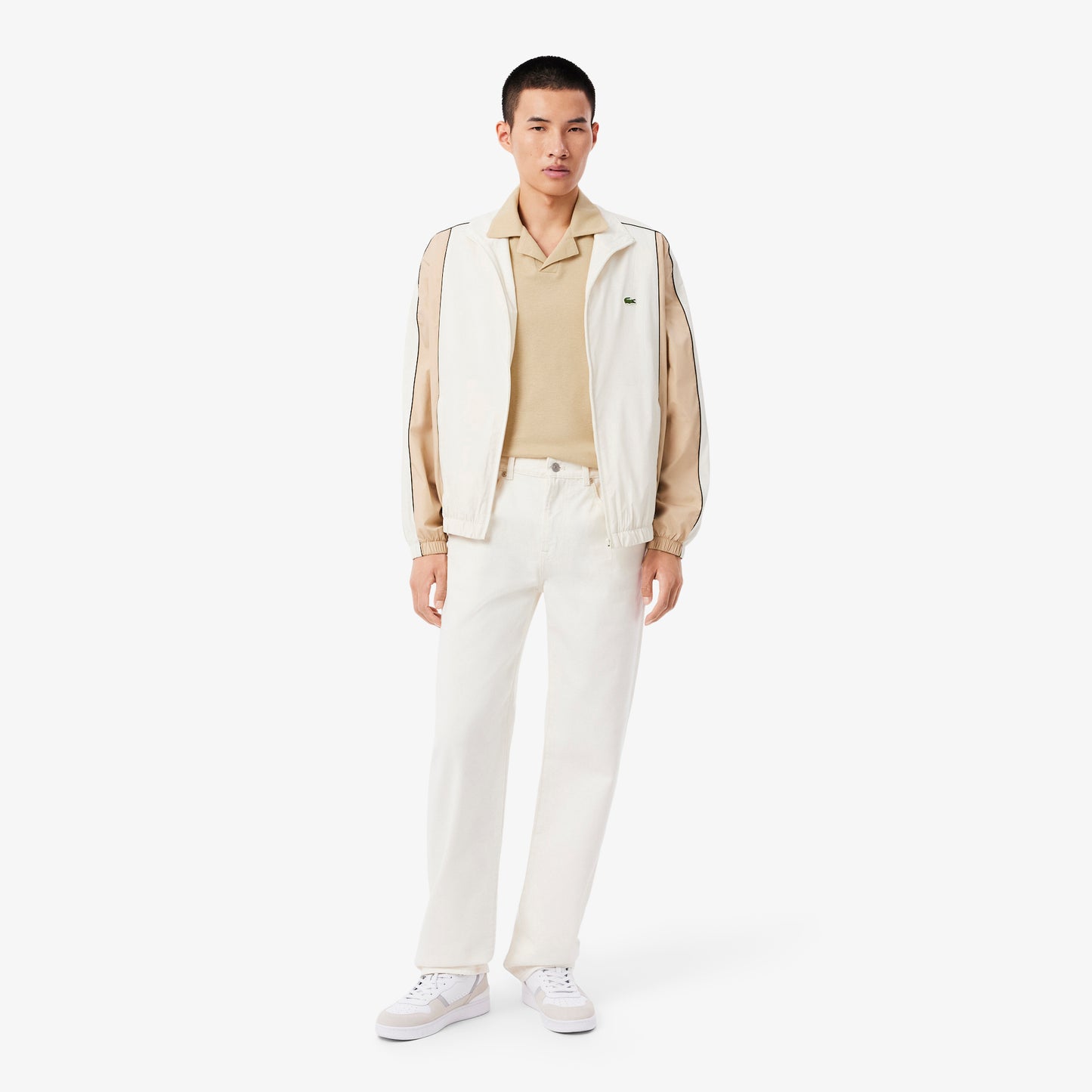 Lacoste Classic Fit Erkek Bej Polo