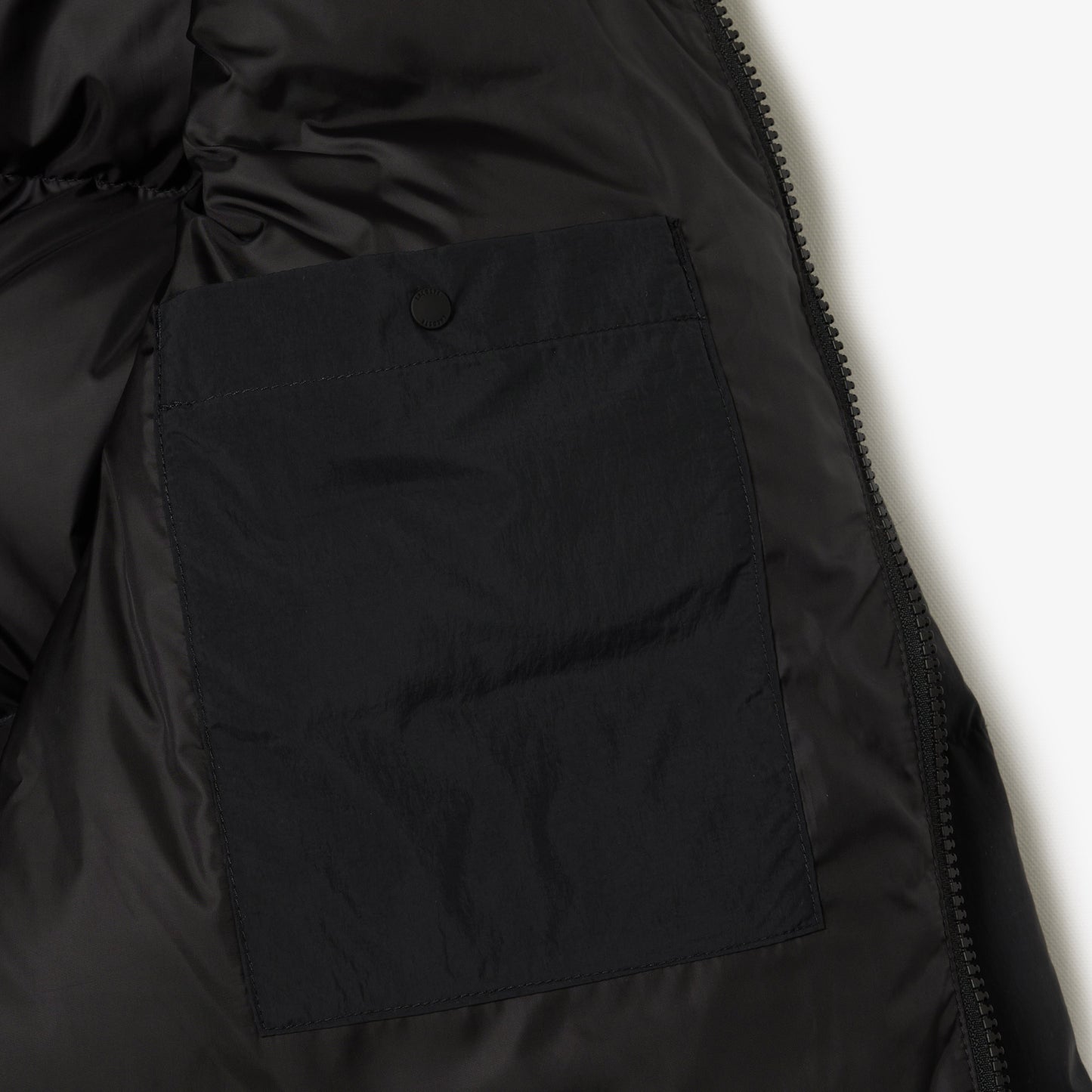 Lacoste Relaxed Fit Kapüşonlu Kadın Siyah Mont