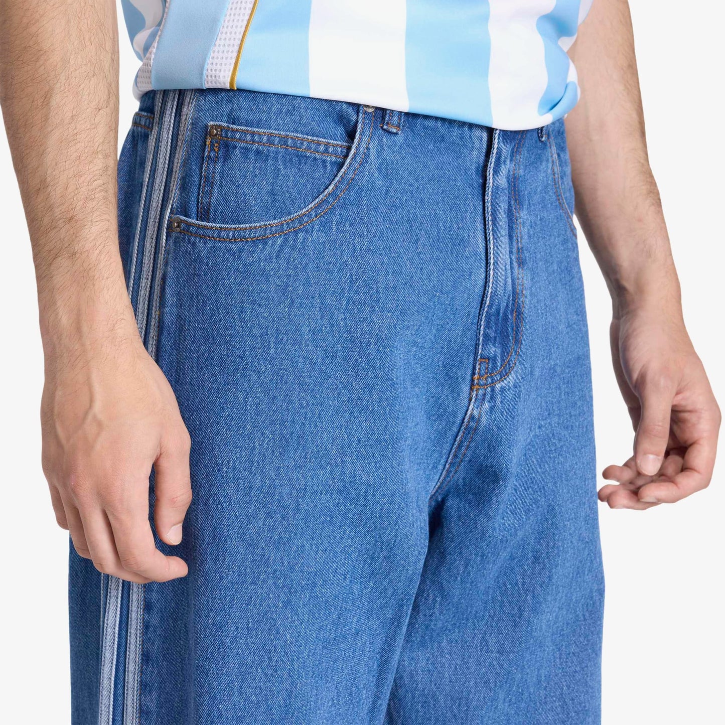 Adidas Firebird Erkek Mavi Pantolon
