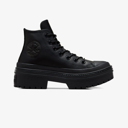 Converse Chuck Taylor All Star Lugged Heel Unisex Siyah Deri Platform Sneaker
