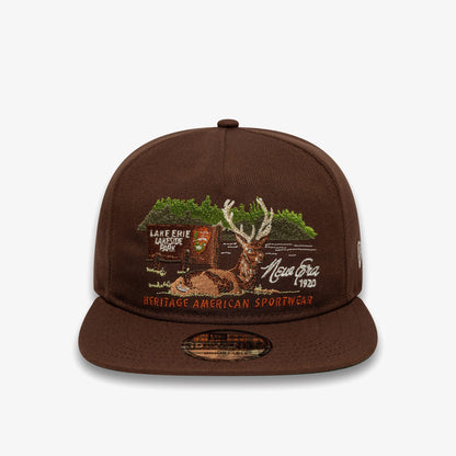 New Era Outdoor Graphic 19twenty Newera Unisex Kahverengi Şapka