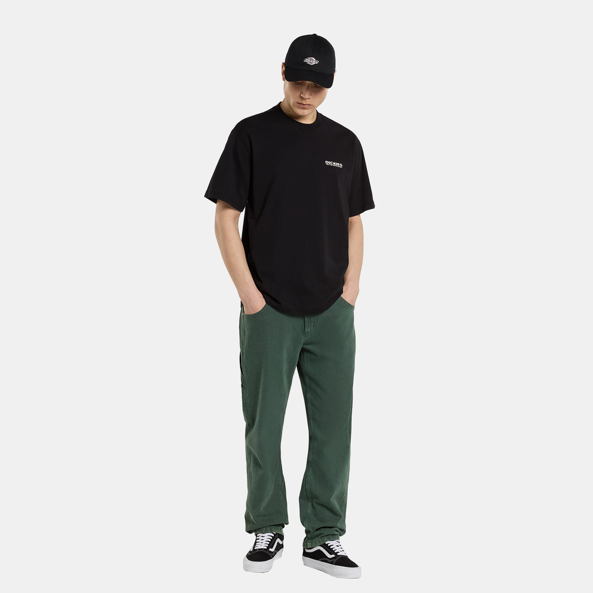 Dickies Burns Erkek Siyah T-shirt