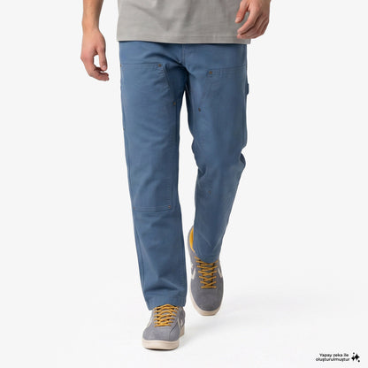 Hugo Boss Tapered Fit Erkek Mavi Pantolon