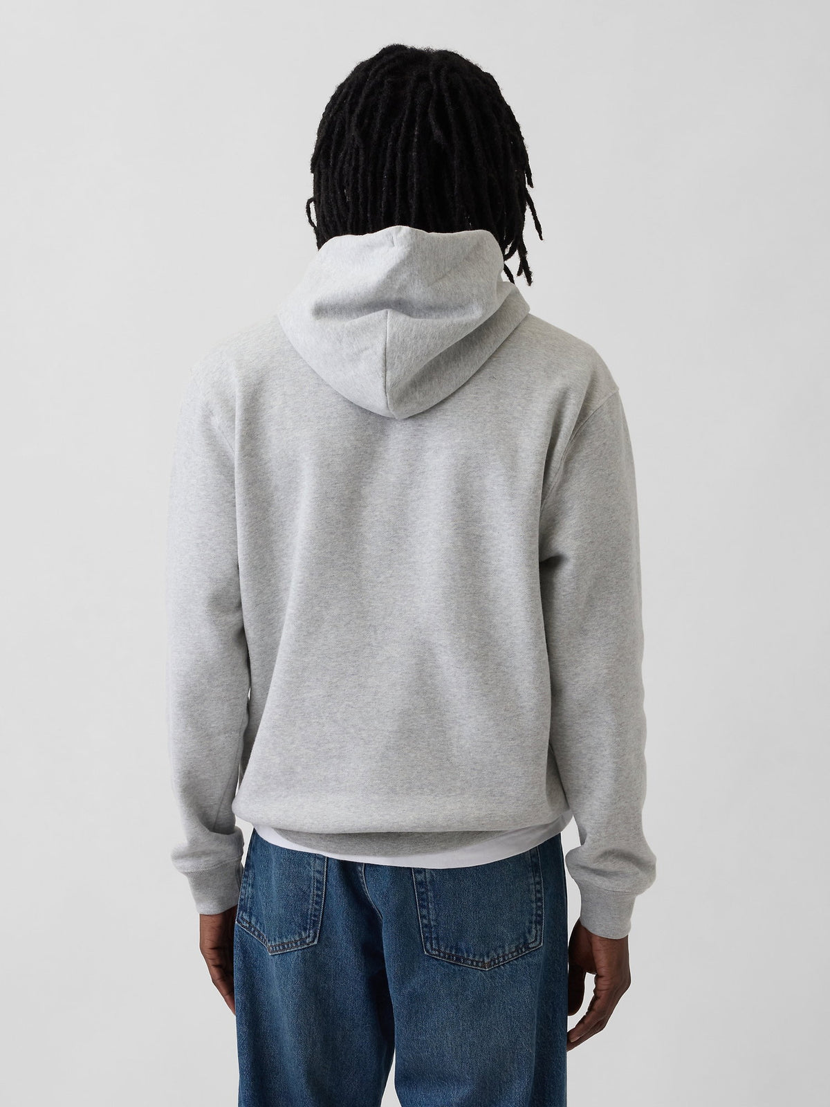 Açık Gri Vintagesoft Arch Gap Logo Sweatshirt