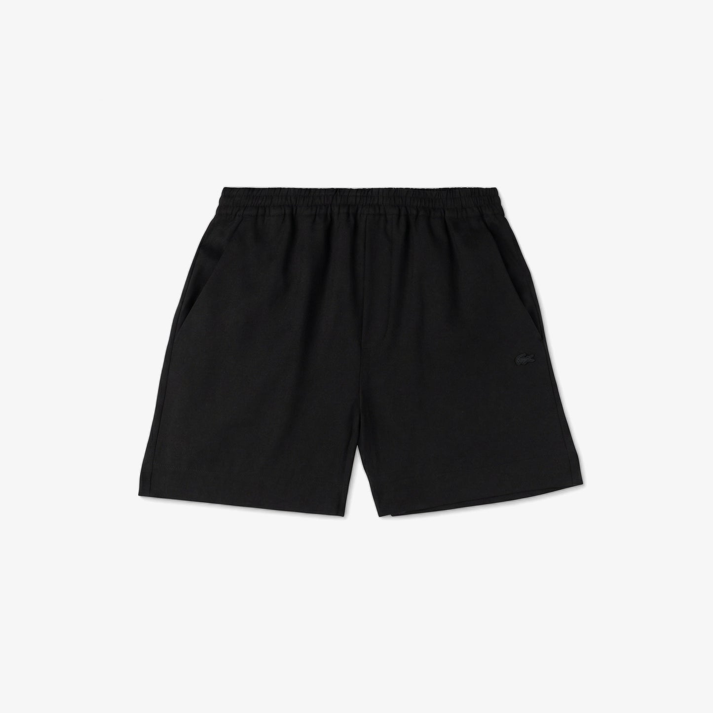 Lacoste Relaxed Fit Kadın Siyah Şort