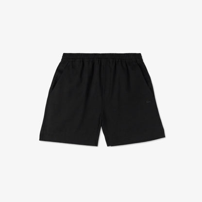 Lacoste Relaxed Fit Kadın Siyah Şort