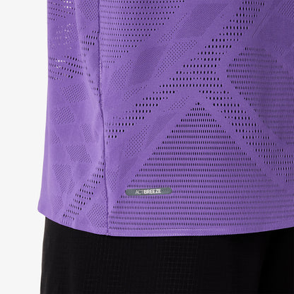 Asics Metarun Ss Top Erkek Krem T-shirt