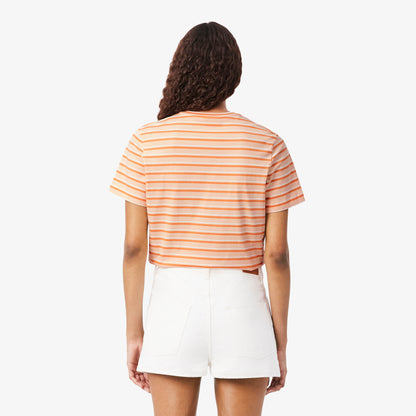 Lacoste Regular Fit Kadın Turuncu T-shirt