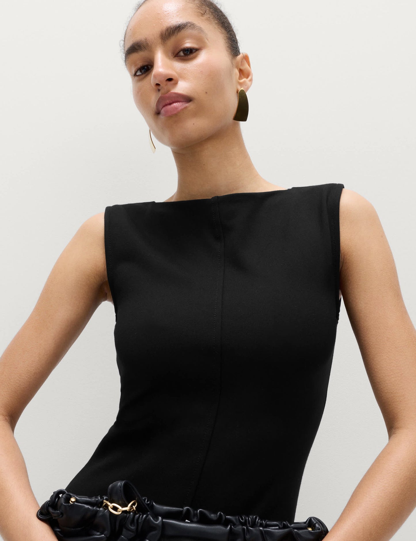 Jersey Midi Bodycon Elbise