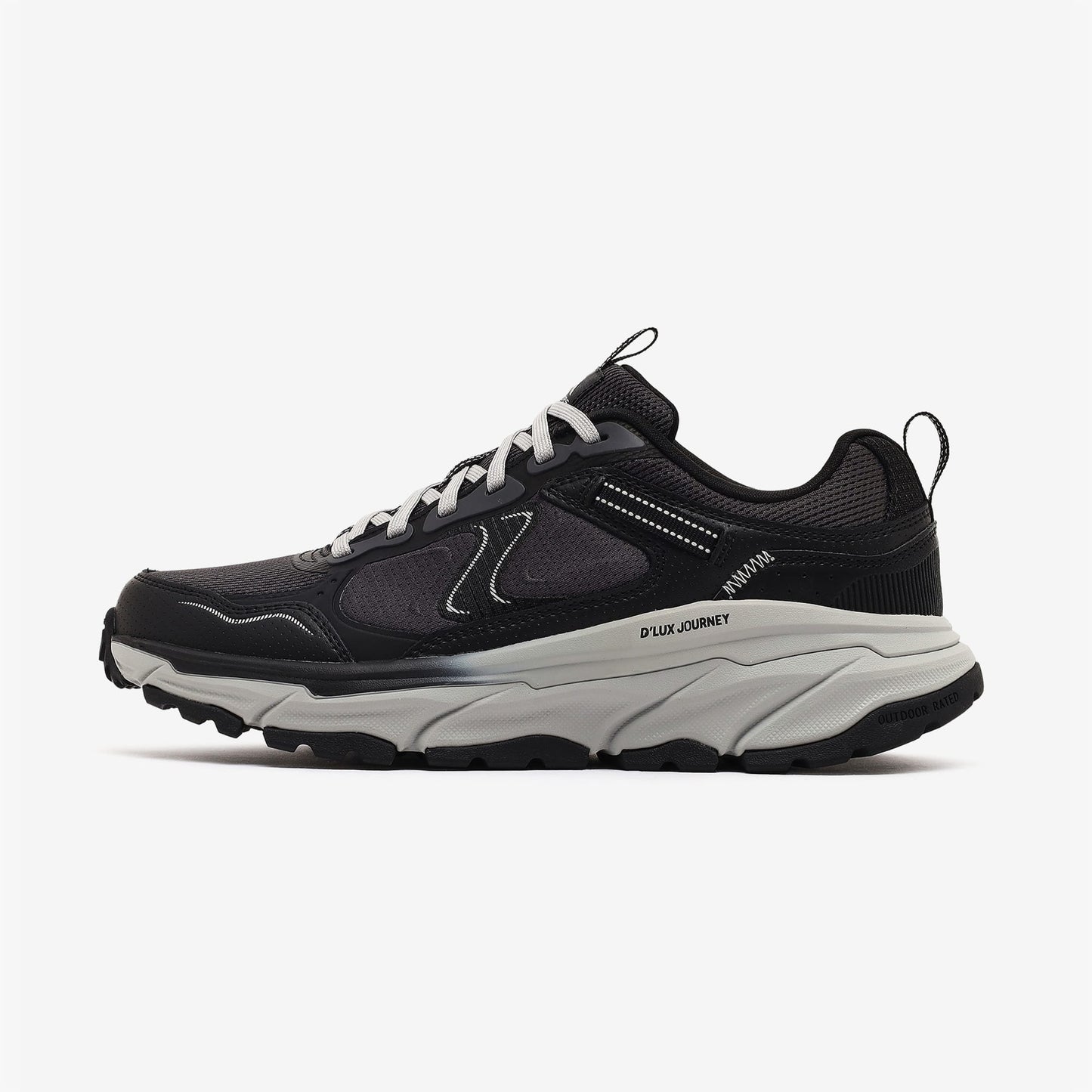 Skechers D'lux Journey Stylized Soul Erkek Siyah Outdoor Ayakkabı