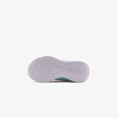 Skechers Flutter Heart Lights Groovy Swirl Bebek Mor Işıklı Spor Ayakkabı