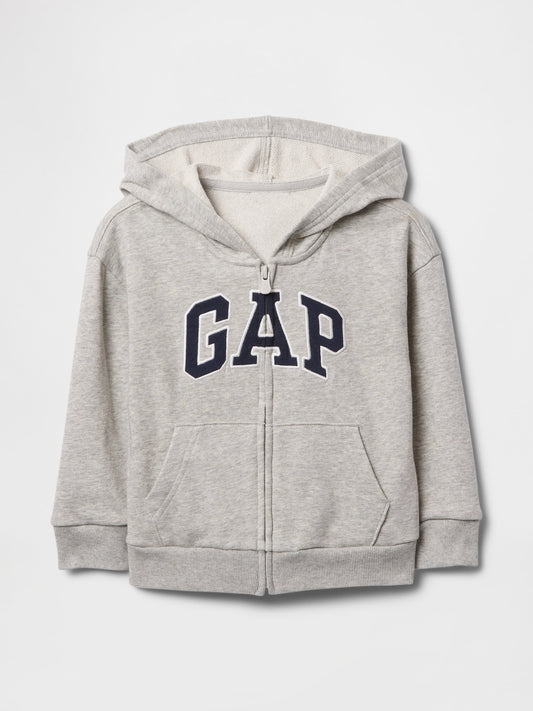 Kırmızı Gap Logo Relaxed Fermuarlı Sweatshirt