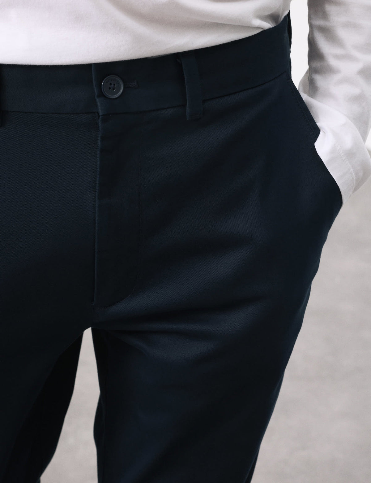 Pamuk Karışımlı Slim Fit Pantolon