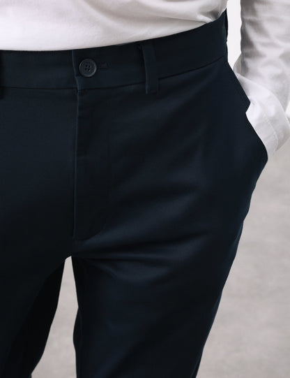 Pamuk Karışımlı Slim Fit Pantolon