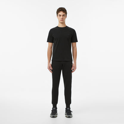 Lacoste Erkek Regular Fit Bisiklet Yaka Siyah T-shirt