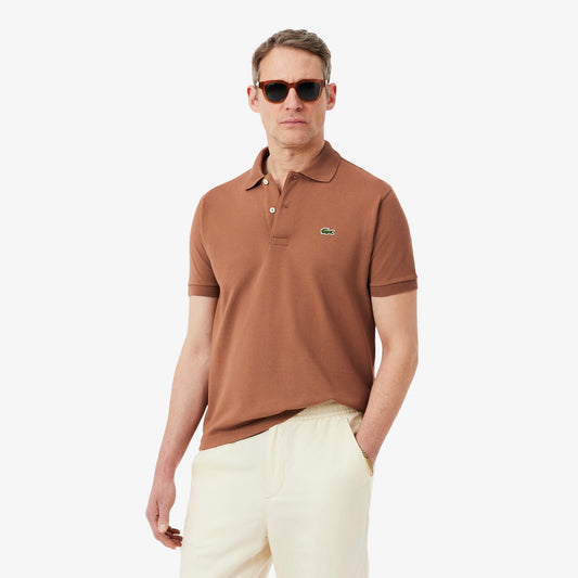Lacoste L.12.12 Erkek Classic Fit Kahverengi Polo