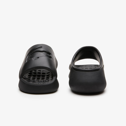 Lacoste Croco 3.0 Kadın Siyah Terlik