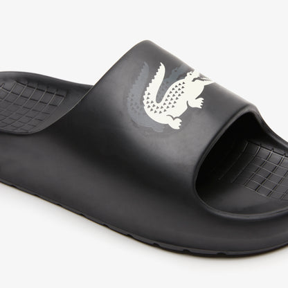 Lacoste Croco Erkek Siyah Terlik