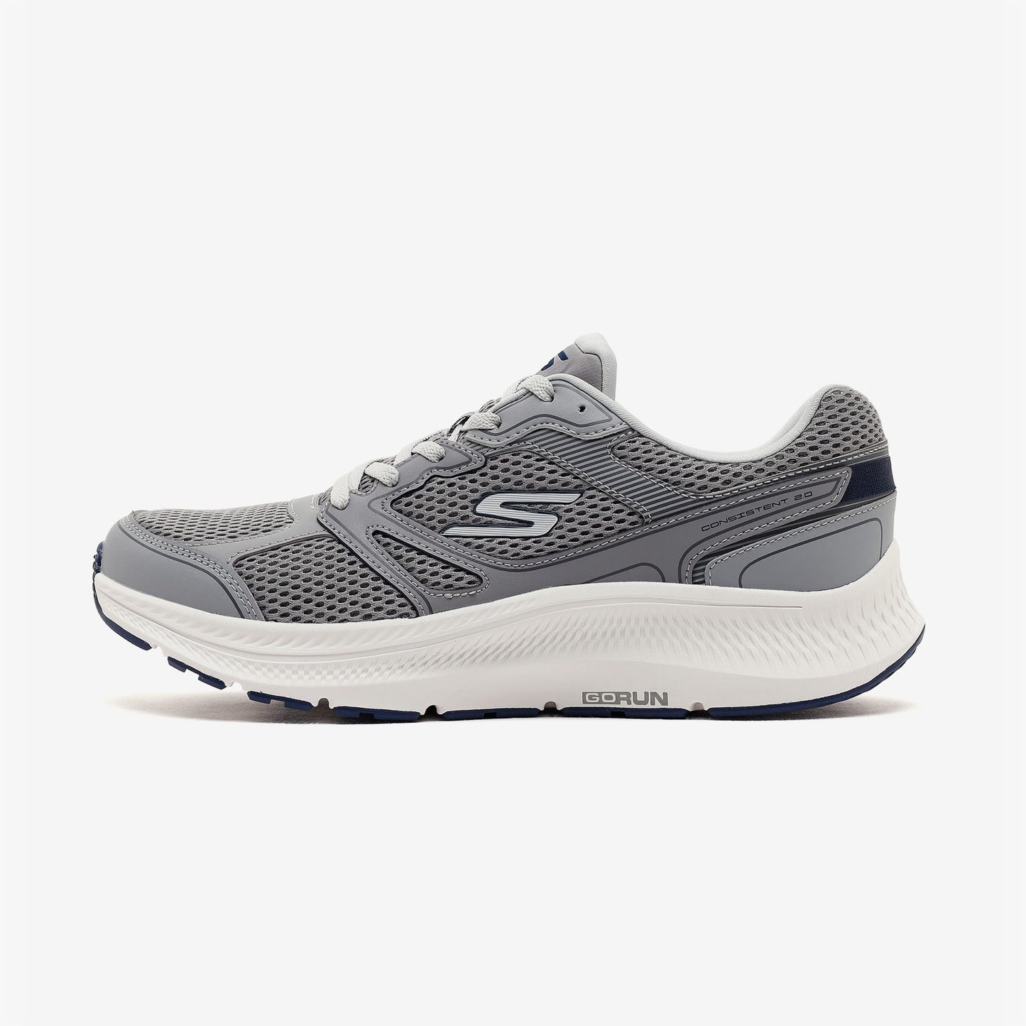 Skechers Go Run Consistent 2.0 Erkek Gri Spor Ayakkabı
