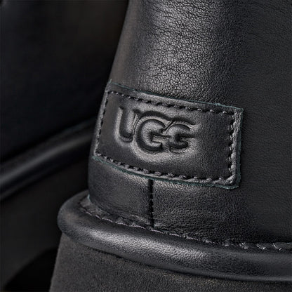 Ugg Esmee Leather Lace Up Kadın Siyah Bot