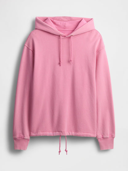 Pembe Gap Logo Kapüşonlu Sweatshirt