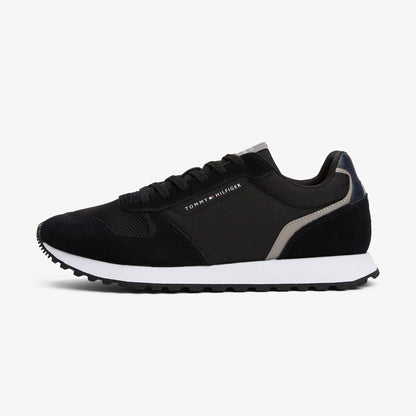 Tommy Hilfiger Suede Erkek Siyah Spor Ayakkabı
