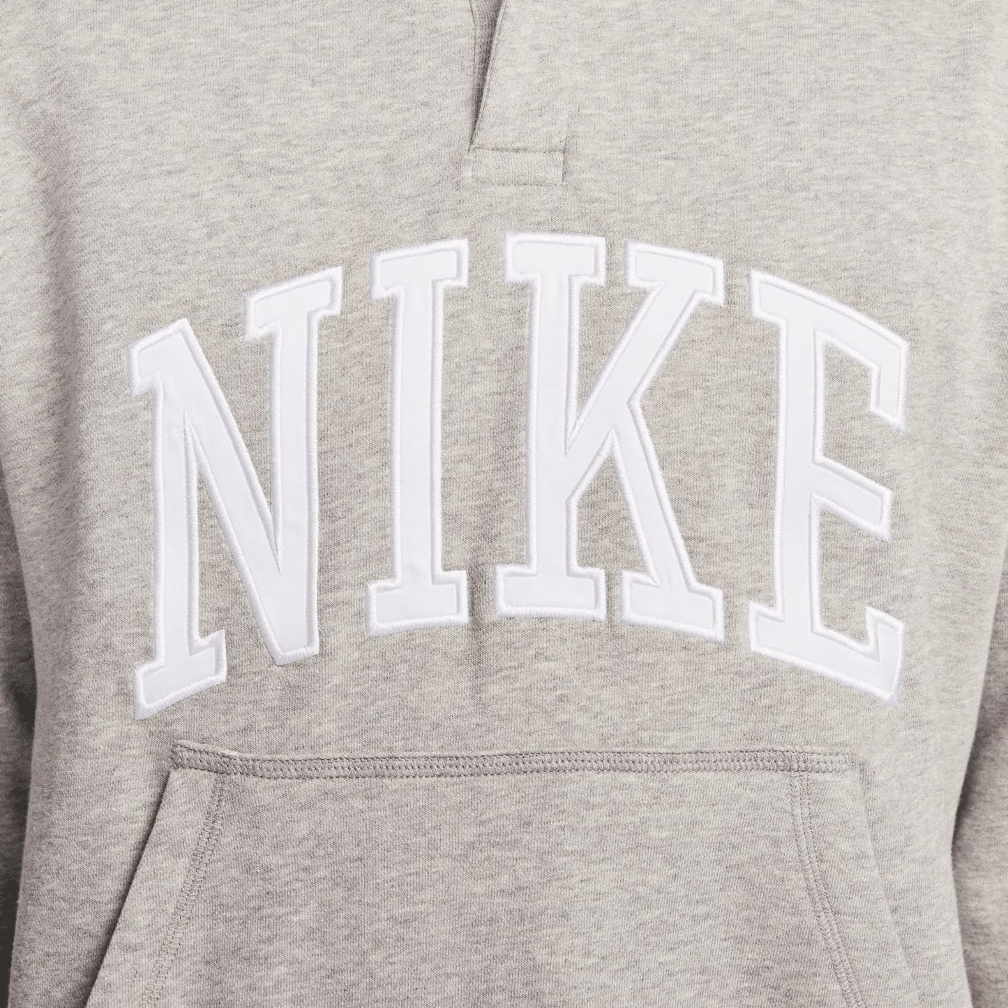 Nike Club Fleece Uzun Kollu Erkek Gri Polo