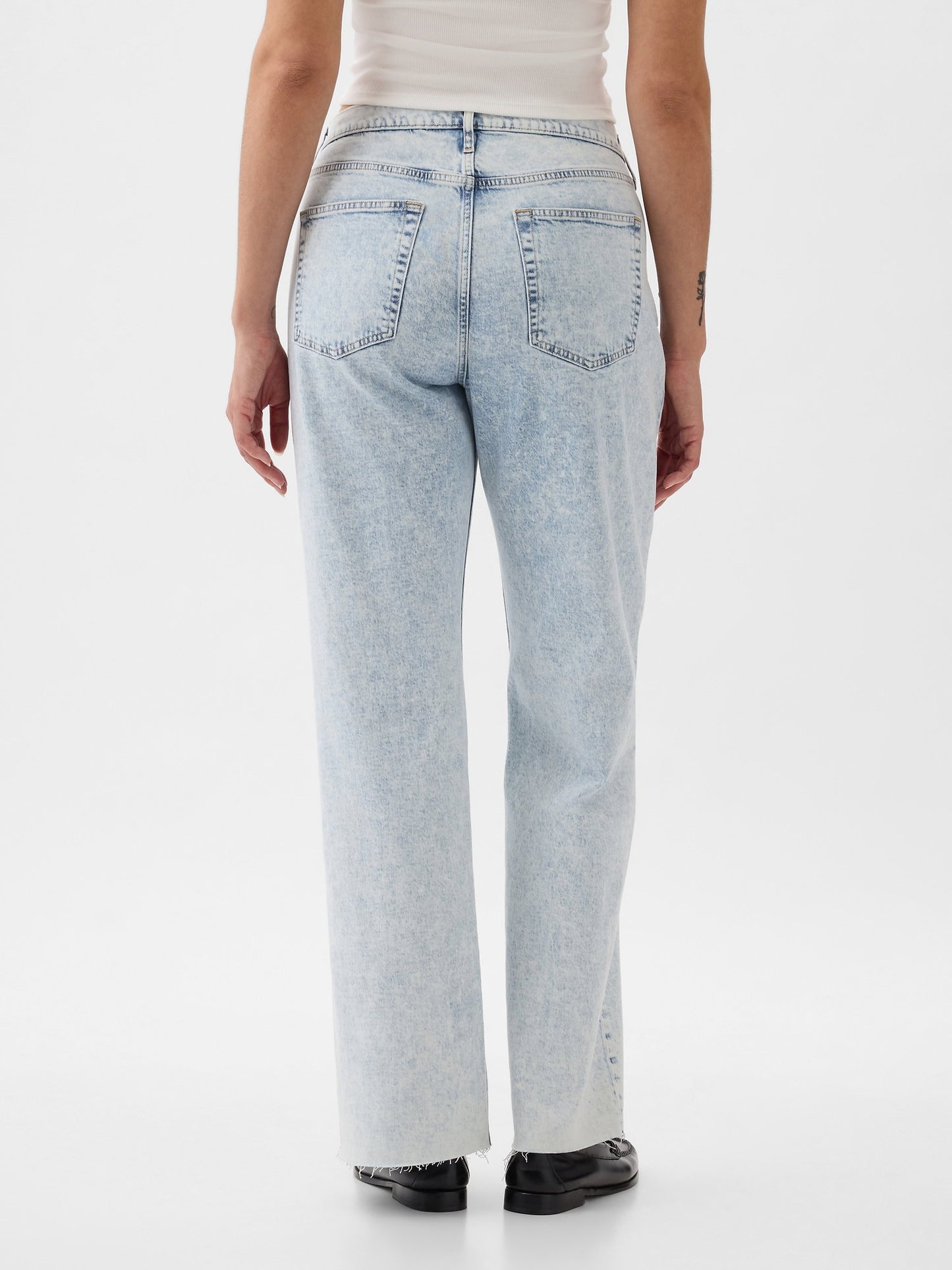 Mavi Mid Rise '90s Loose Jean Pantolon