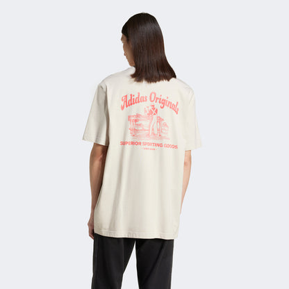 Adidas Wab Worker Erkek Bej T-shirt