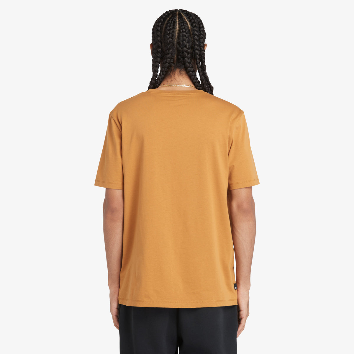 Timberland Kennebec River Linear Logo Short Sleeve Erkek Kahverengi T-shirt