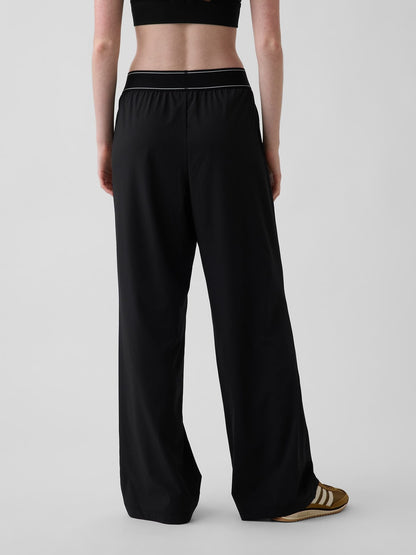 Siyah Gapfit Pileli Easy Logo Pantolon