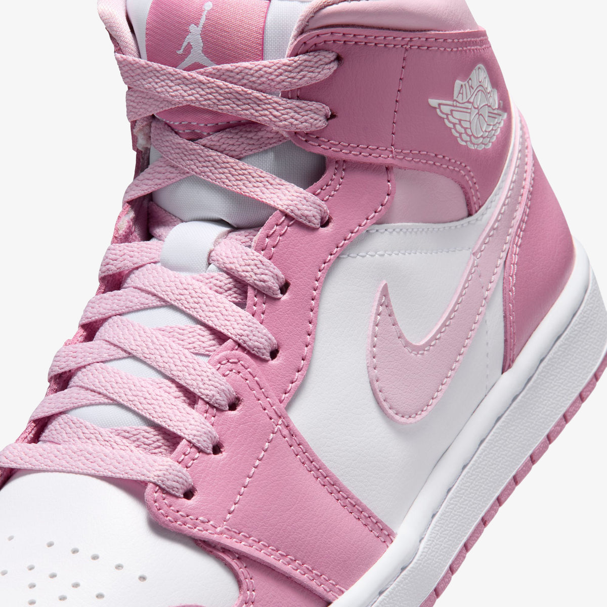 Jordan Air Jordan 1 Mid Kadın Pembe Spor Ayakkabı