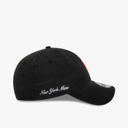 New Era Washed Script 9twenty Unisex Siyah Şapka